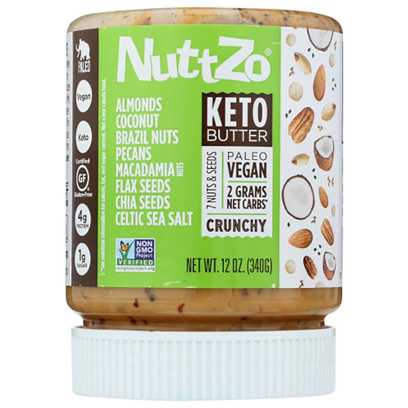 nuttzo crunchy keto butter