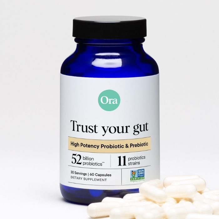 Ora - Trust Your Gut: Probiotics + Prebiotics - Plan-txs