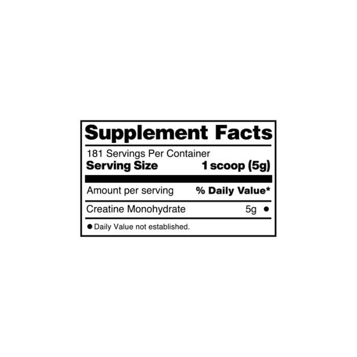 ProMix Nutrition - Micronized Creatine Monohydrate, Unflavored - back
