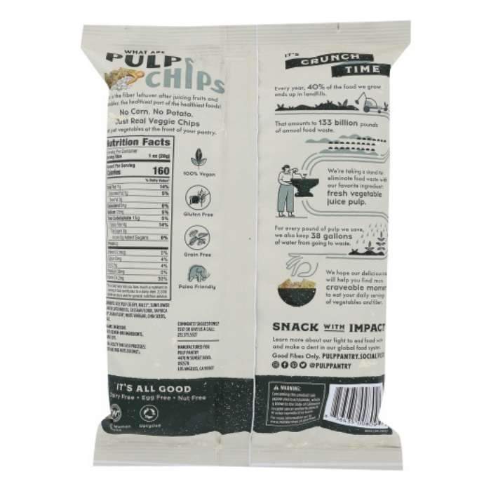 Pulp Pantry - Pulp Chips - Sea Salt-back