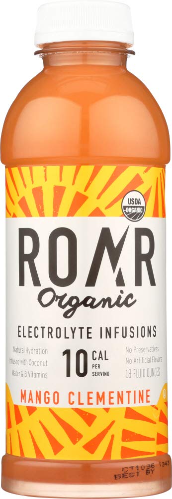 ROAR BEVERAGES Bev Mango Clementine Organic, 18 fo | Pack of 12 - Plan-txs