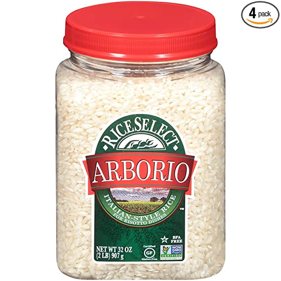 Riceselect Rice Arborio Jar, 32 oz | Pack of 4 - Plan-txs
