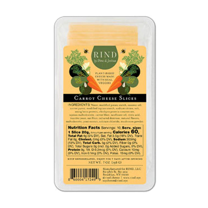 Rind NYC - Carrot Cheese Slices ,7oz