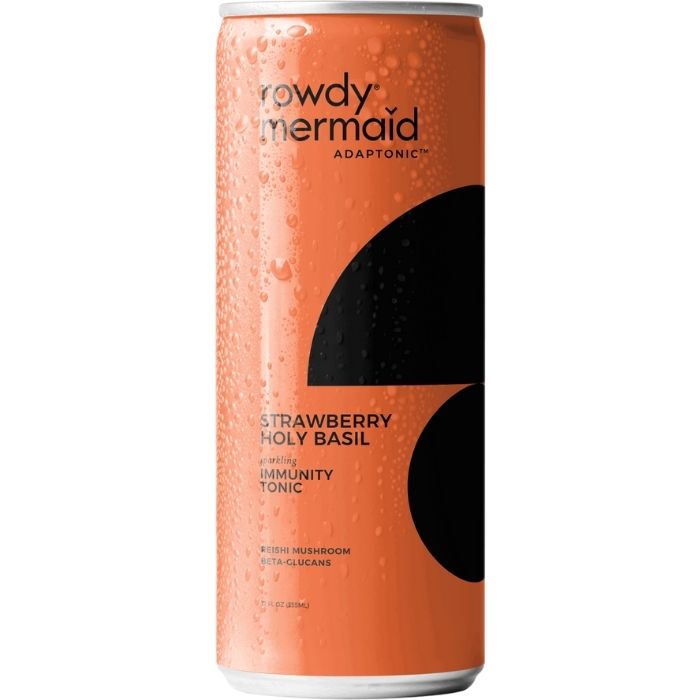 Rowdy Mermaid - Adaptonic Strawberry Holy Basil- Front