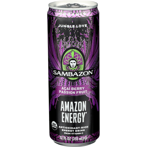 SAMBAZON: Amazon Energy Acai Berry Passion Fruit, 12 fo | Pack of 12 - Plan-txs
