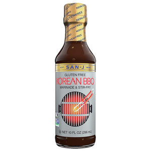 San-J - Gluten-Free Korean BBQ Marinade Sauce, 10fl oz