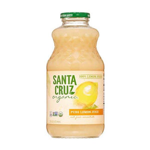 Santa Cruz - Organic 100% Lemon Juice, 32oz