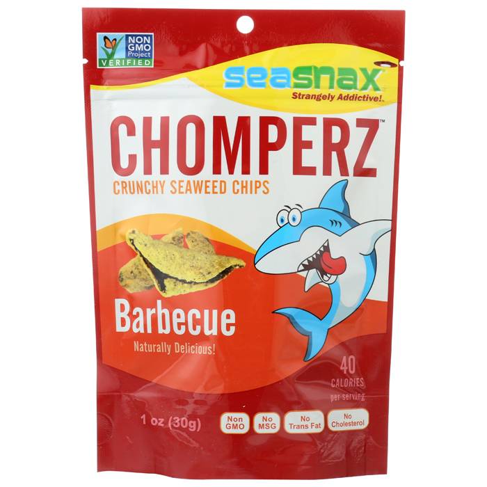 SeaSnax - Chomperz Crunchy Seaweed Crisps, 1oz | Multiple Flavors - Plan-txs
