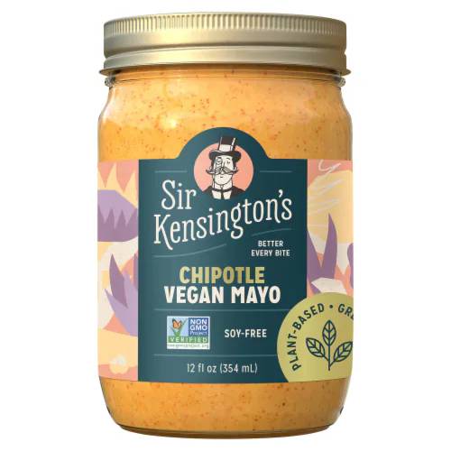 Sir Kensington's Vegan & Keto Chipotle Mayonnaise, 12 Oz | Pack of 6 - Plan-txs
