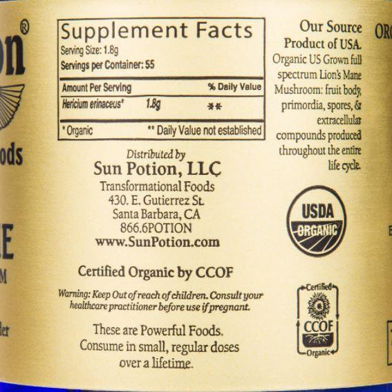 Sun Potion Lion's Mane