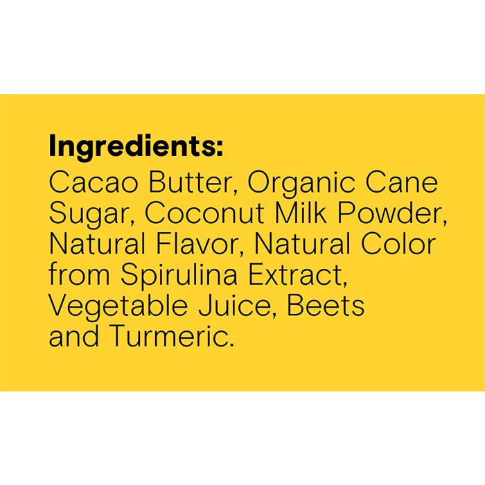 Supernatural - Dye-Free Rainbow Chocolate Chips, 8oz  - back