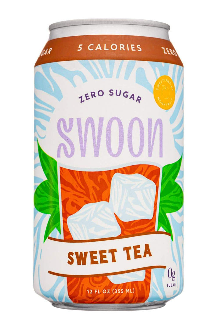 Swoon: Sweet Tea Zero Sugar, 12 oz | Pack of 12 - Plan-txs