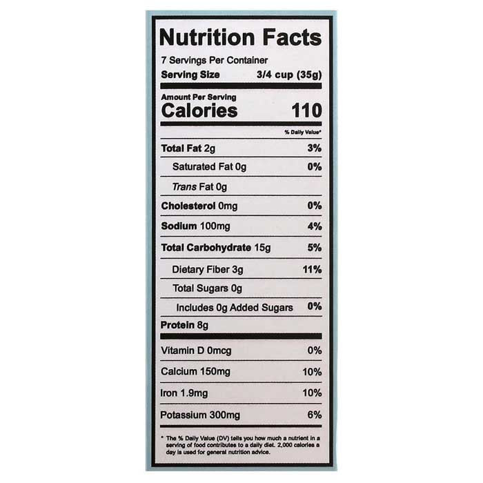 Three Wishes - Grain-Free Cereal - Unsweetened, 8.6oz - back