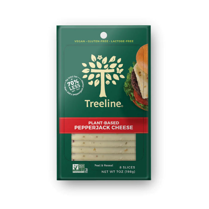 Treeline -  Cheese Pepper Jack Slices, 7oz