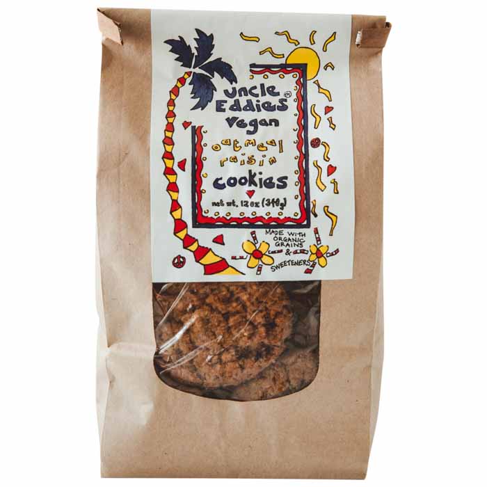 Uncle Eddie's - Cookies - Oatmeal Raisin, 12oz