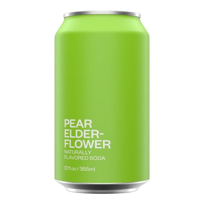 United Sodas of America - Pear Elderflower - Front