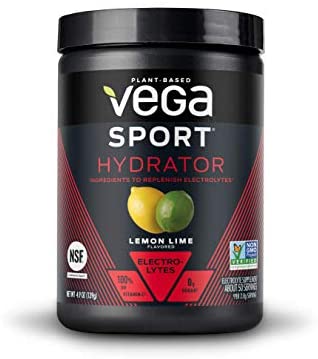 Vega Sport Hydrator Lemon Lime, 0.1 oz | Pack of 30 - Plan-txs