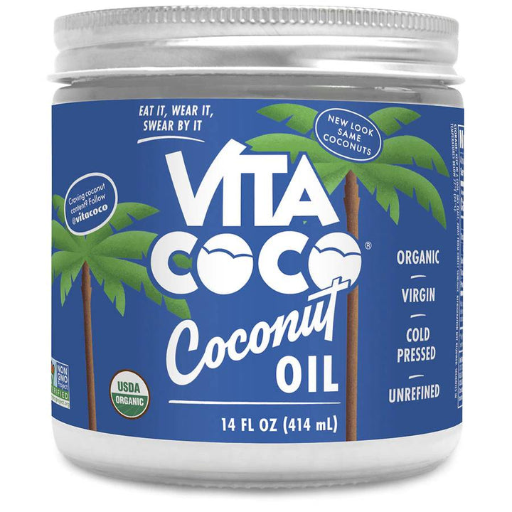 Vita Coco 100% Organic Coconut Oil - 14.0 Fl Oz | Pack of 6 - Plan-txs