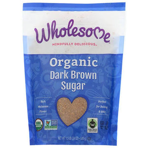 Wholesome - Organic Dark Brown Sugar, 24 Oz | Pack of 3